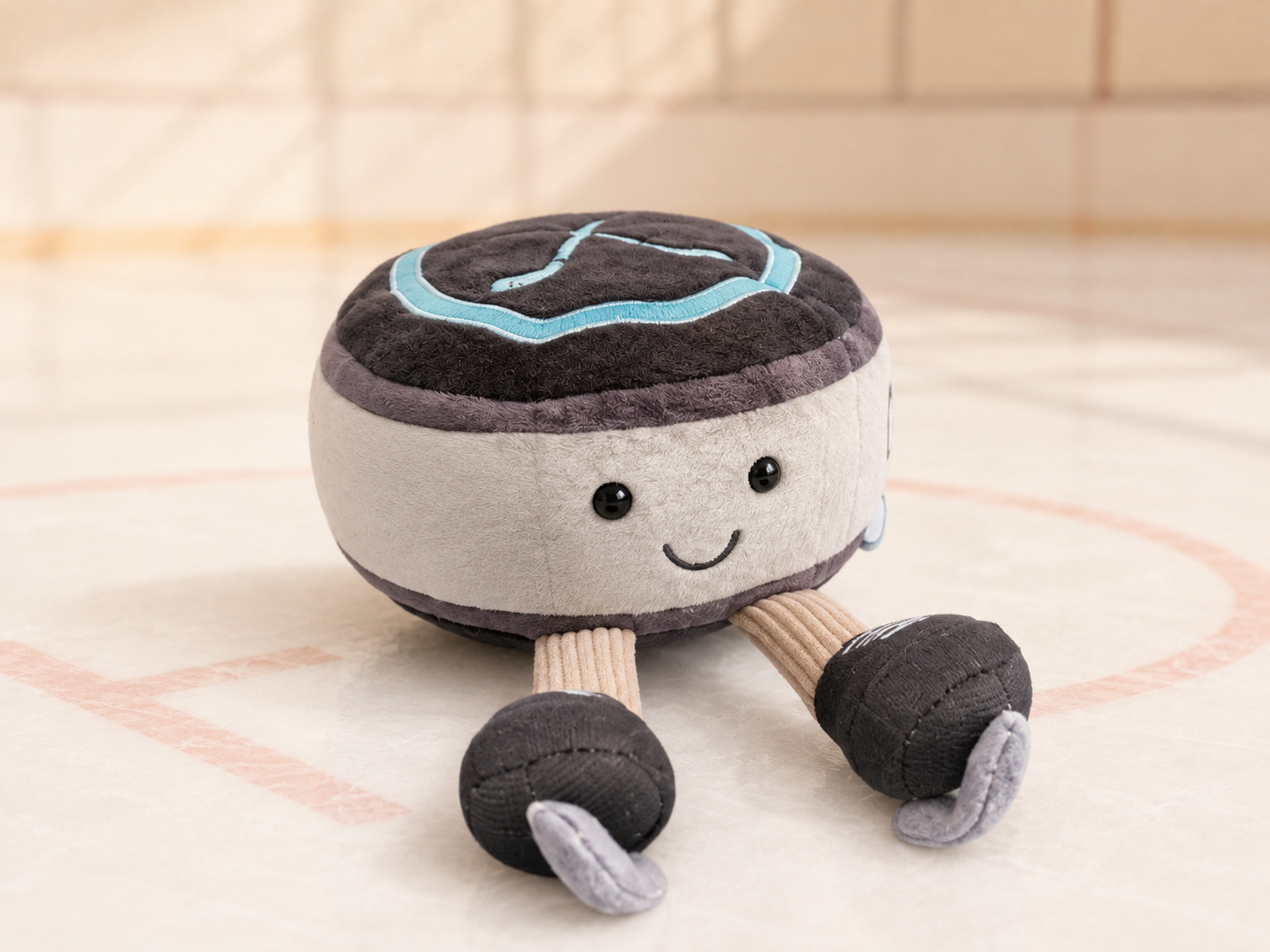 T12250 Hockey Puck Plush Toy product image