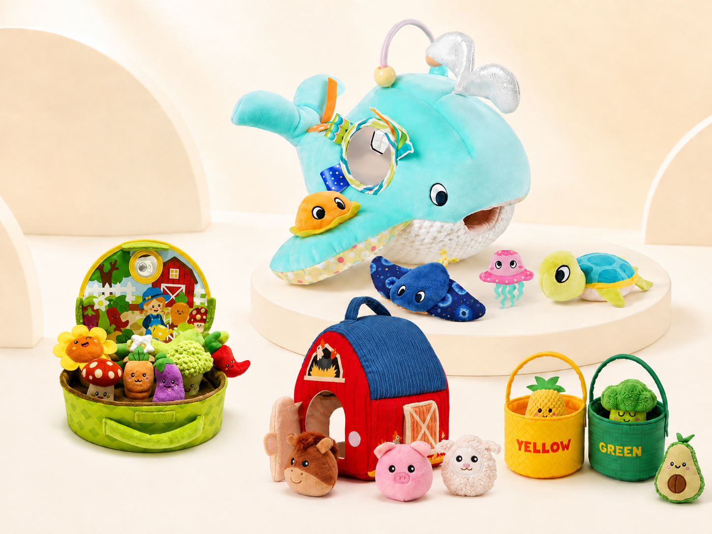 Baby Soft Activity & Learning Sets